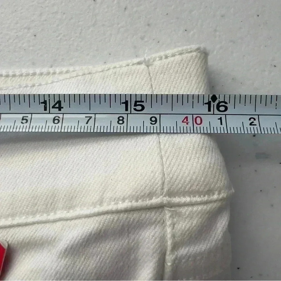 SPANX Distressed Skinny Jean‎ Sz L White - Picture 11 of 14